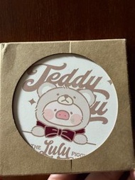 全新lulu 豬杯墊