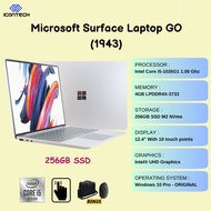 MICROSOFT SURFACE LAPTOP GO | I5-1035G1 | RAM 4GB | WIN10 Pro | 12.4"