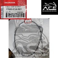 CABLE COMP. B, THROTTLE(17920-K1A-N01)100% ORI HONDA GENUINE PART - BEAT 110