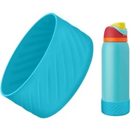 Silicone Water Bottle Boot Compatible with Owala 32oz 40oz, Twill Anti-Slip Protective Sleeve, Prote