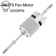 ChgImposs RS755 DC Motor 12V 3000RPM Dual Output Shaft 775 DC Motor Replacement 220V AC for Electric