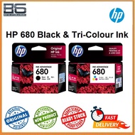 HP 680 Black &amp; Tri-Colour Ink Cartridge | Compatible Refill black color ink For HP 2135/2676/3635 Printer