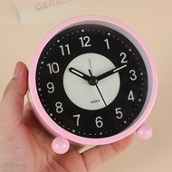 Silents Non Ticking Alarm Clock Compact 4.5 Inch Vintage Alarm Clock For Kitchen