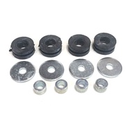 GT128 FOOT REST RUBBER+BUSH [SET]