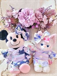 nuimos 和服 粉紅色櫻花linabell stellalou shelliemay  duffy 迪士尼 膊頭公仔 和服日本 nuimos 衫 結婚公仔 幸福傳承 婚後物資