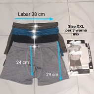 Men's Boxer Briefs size XXL, 3 pcs