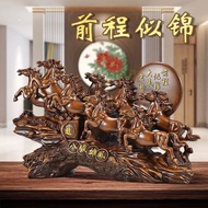 Eight running horses medium sized/ eight horses running fangshui
