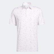 adidas Golf Flag-Print Golf Polo Shirt Men Pink HA6119
