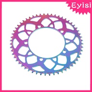 [Eyisi] Ultralight Chainring 56 Narrow Wide 130BCD Crankset Round Chain Wheel Component Parts