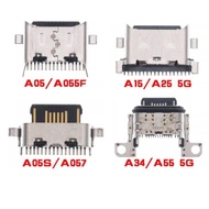 2X For Samsung Galaxy A05 A055F A05S A057F A15 5G A155F A25 A34 USB Charge Port Charging Jack Connec