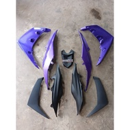Paket body Mio M3 set sambungan body leksil luar Mio M3 Mio z Mio 125 warna ungu hitam