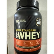 2lbs choc optimum nutrition gold standard whey protein 2lbs