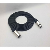 Canare 3mtr audio cable jack neutrik xlr male to xlr female