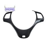 LHD Carbon Fiber Car Steering Wheel Trim for  3 Series E90 E92 E93 2005-2012 Car Steering Wheel Deco