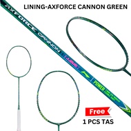 Lining AXFORCE Badminton Racket AX FORCE CANNON ORIGINAL 4U and 5U FREE BAG