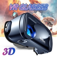 5~7 inch 120 Wide-Angle 3D VR Glasses+ Wireless Bluetooth vr Controller Gamepad Virtual Reality VR B