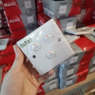 MIND 3 Gang 1 Way Switch 2K103