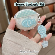 【Direct supply】For Honor Earbuds X8 Case Casing Soft Silicone Earphone Case Anime Cartoons