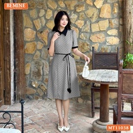 BEMINE antique German design dress with A-line heart strap, suitable for work-MT11038