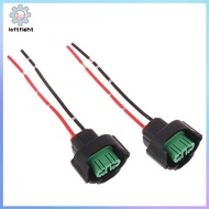 LEFT 2Pcs H11 Female Connector Adapter Wiring Harness Soet Car Cable Plug Adapter for Foglight Head 