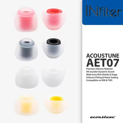 Acoustune ear tips AET07 eartips silicone earbuds In Ear earphone IEM earplugs accessories aet06/aet