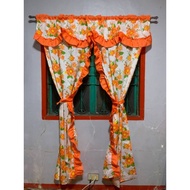 Long Half Printed Curtain | HIGH QUALITY | VCHouse Actual Photo | 9 Designs (Door Curtain) NewDesign
