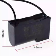 CBB61 Starter Capacitor 2.8 UF 500V Ceiling Fan Electric Fan Special Accessories Long Ear Capacitor 