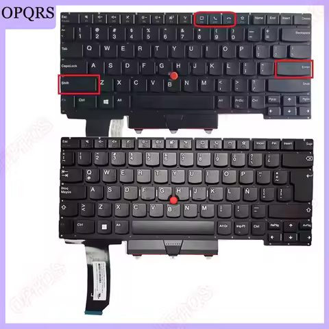 NEW for lenovo Thinkpad E14 Gen 2 Russian/US/Spanish/Latin laptop keyboard