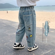 Retro Cartoon Children Korean Version Graffiti New Products Boys Spring Valley of Wind with Children