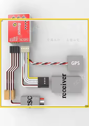 SN Sparrow Flight Controller Stabilizing Gyroscope With M8N GPS Module for FPV RC Airplane X5 U-MINI