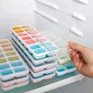 Ice tray, silicone base freezer tray