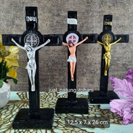 Jesus Benedict Sitting Cross 25 cm