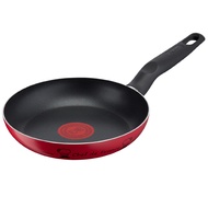 Tefal VALIDE COOK Titanium Nonstick Frying Pan (20~30cm) Dishwasher Oven Safe No PFOA THERMO-SIGNAL Heat Indicator Red