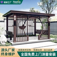 Gazebo French Outdoor Landscape Gazebo European Style Chinese Style Gazebo All-Aluminum Pavilion Hom