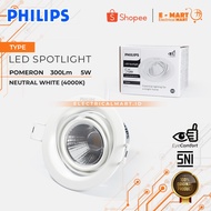 PHILIPS Recessed Spot LED Pomeron 5W Downlight Spot Adjustable 5watt 59775
