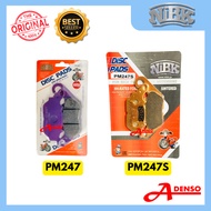 NIBK BRAKE PAD PM247 SINTERED PM247S YAMAHA LC135 FRONT R155 VVA 2019 V3 FRONT NMAX REAR SRL115i EGO