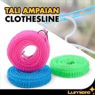 Tali Ampaian Baju Jemuran Pakaian Clothesline Cloth Hanger Hanging Clothes Jemur Tali Penyidai Baju