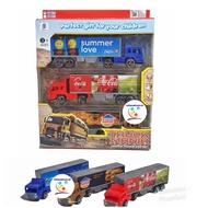ID Truck Mania Toys 3 pcs Truck Food and Drink Container BP9020