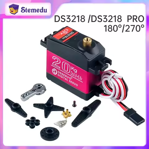 20KG Servo DS3218 / PRO 180 270 Degree High Speed servo Waterproof Metal Gear Digital Servo RC Servo
