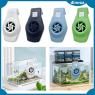 [Direrxa] Aquarium Chiller, Aquarium Fan Cooling Wall Mounted Tank for Coral Tropical and Sea Tan