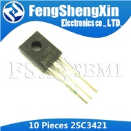 10pcs 2SC3421 TO-126 C3421 NPN TO-126F TRANSISTOR