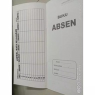 Buku Absen kelas batik