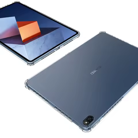 Transparent Anti-fall Case for HUAWEI MateBook E 2022 12.6 Inch Soft TPU Shockproof Cover MateBookE 