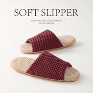 Linen Women's Slippers Indoor Home Simple Anti-slip Cotton Linen Slippers