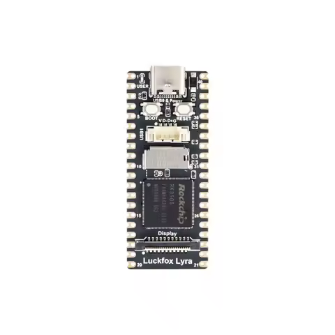 Luckfox Lyra RK3506G2 Linux Micro Development Board, Integrates Tripe-core ARM Cortex-A7 and ARM Cor