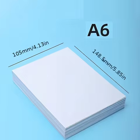 A6 Copy Paper Small Size Printing Paper 500 A Pack