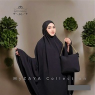 Mukena Dewasa Khadijah Penutup Dagu Jersey Premium Series