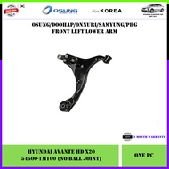 Hyundai Avante HD X20 Front Suspension Lower Arm No Ball Joint (Left 54500-1M100 / Right 54501-1M100