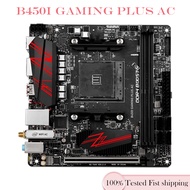 Socket AM4 DDR4 For B450I GAMING PLUS AC Motherboard 64GB AMD B450 HDMI Mini Mainboard Tested