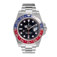 Rolex Rolex GMT-Master II Pepsi (Reference 116719BLRO). A white gold automatic wristwatch with date.